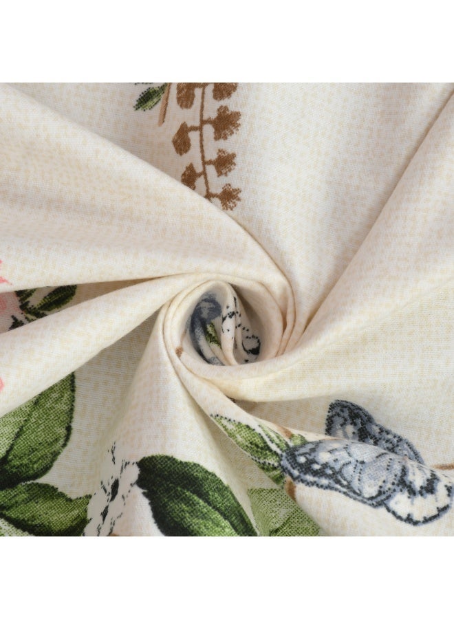 AURIO Premium Single Size Fitted Bedsheet with 1 Pillowcase – Modern Design & Pattern – Deep Pocket (90x200+25 cm) Soft, Breathable Microfiber Bedding for Kids & Guest Rooms - Image 4